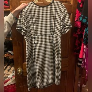 🔥 Vintage plaid checkered dress